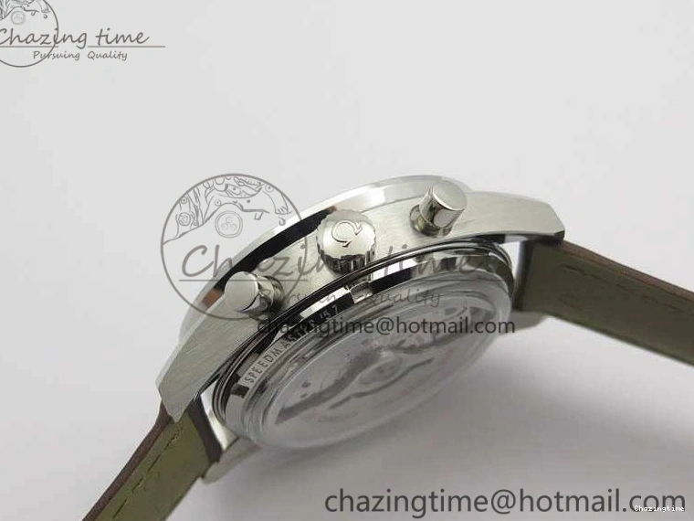 0208 Speedmaster ’57 Co-Axial OMF 1:1 Best Edition Black Dial A9300 (Free Leather Strap) Cozy 8137